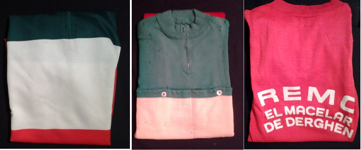 maglie donate al Santuario della Madonna del Ghisallo